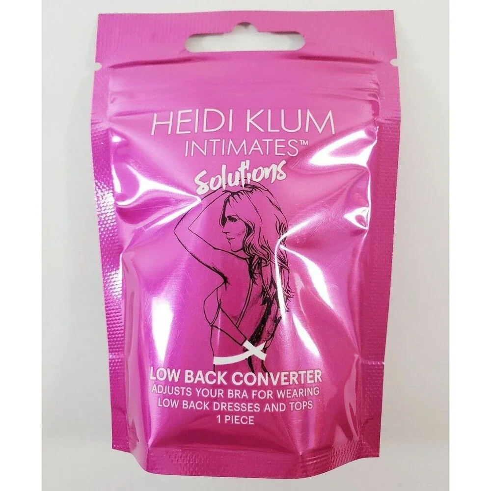 Heidi Klum Intimates Low Back Converter 1 Piece Adjust Your Bra 2 Hook
